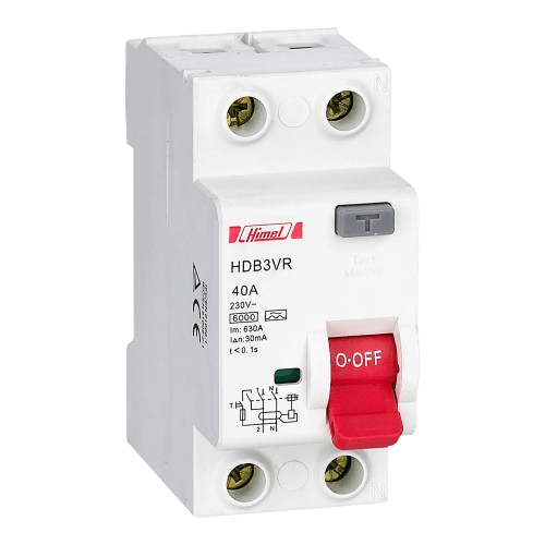 حساس تماتيك RCCB هيميل 2P ثلاثة فيز